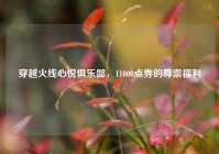 穿越火线心悦俱乐部，11000点券的尊崇福利