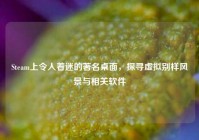 Steam上令人着迷的著名桌面，探寻虚拟别样风景与相关软件