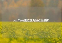 2025年DNF鬼泣强力加点全解析