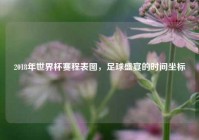 2018年世界杯赛程表图，足球盛宴的时间坐标