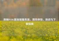 探秘PUBG新加坡服务器，独特体验、挑战与下载指南