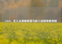 CSGO，无人头神秘掉落与缺人投降现象探秘