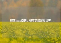 释放Steam空间，畅享无阻游戏世界