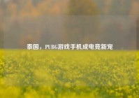 泰国，PUBG游戏手机成电竞新宠