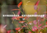 和平精英载具皮肤，实战与颜值兼具的选择探讨