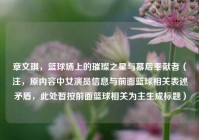 章文琪，篮球场上的璀璨之星与幕后奉献者（注，原内容中女演员信息与前面篮球相关表述矛盾，此处暂按前面篮球相关为主生成标题）