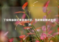 丁俊晖最新比赛直播开启，共赏精彩斯诺克对决