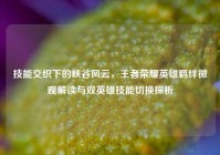 技能交织下的峡谷风云，王者荣耀英雄羁绊微观解读与双英雄技能切换探析
