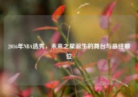 2016年NBA选秀，未来之星诞生的舞台与最终顺位