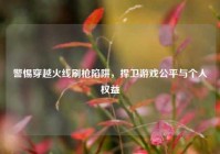 警惕穿越火线刷枪陷阱，捍卫游戏公平与个人权益