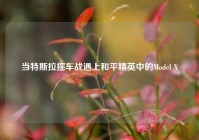 当特斯拉摇车战遇上和平精英中的Model X