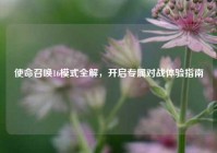 使命召唤16模式全解，开启专属对战体验指南