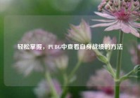 轻松掌握，PUBG中查看自身战绩的方法
