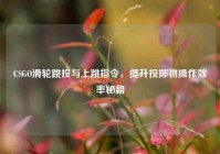 CSGO滑轮跳投与上跳指令，提升投掷物操作效率秘籍