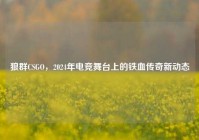狼群CSGO，2024年电竞舞台上的铁血传奇新动态