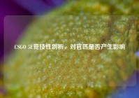 CSGO 5E竞技性剖析，对官匹是否产生影响