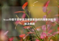 Steam中搜不到硬盘及硬盘里游戏的现象剖析与解决思路