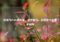 抖音与PUBG国际服，游戏魅力、社区活力及登录疑问