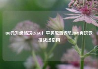 800元升级畅玩CS:GO！平民配置适配780M爽玩竞技战场指南