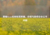 警惕Steam名称标签欺骗，价格与游戏安全公平问题