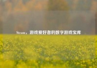 Steam，游戏爱好者的数字游戏宝库