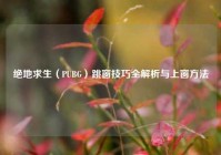 绝地求生（PUBG）跳窗技巧全解析与上窗方法