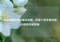 和平精英包包升级全攻略，打造个性实用空间与皮肤升级指南