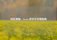 轻松掌握，Steam 改中文详细指南