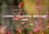 CF流浪蔷薇，几防角色的定位、属性与实战价值解析