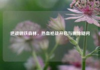逆战钢铁森林，热血枪战开启与删除疑问