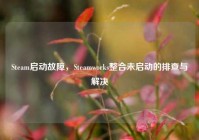 Steam启动故障，Steamworks整合未启动的排查与解决