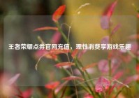王者荣耀点券官网充值，理性消费享游戏乐趣