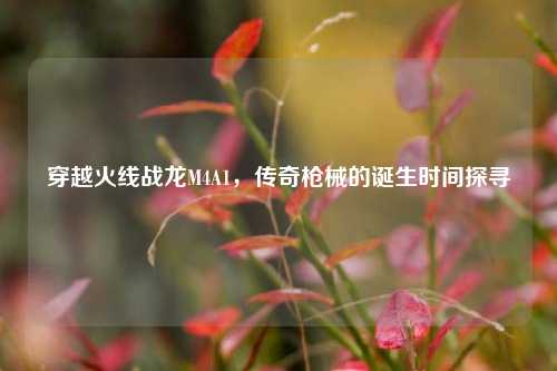 穿越火线战龙M4A1,传奇枪械的诞生时间探寻