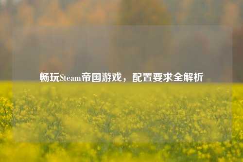 畅玩Steam帝国游戏,配置要求全解析