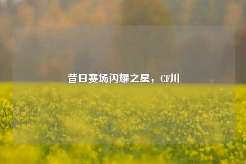 昔日赛场闪耀之星,CF川
