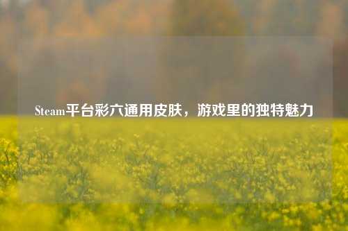 Steam平台彩六通用皮肤,游戏里的独特魅力