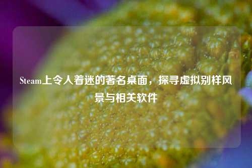 Steam上令人着迷的著名桌面,探寻虚拟别样风景与相关软件