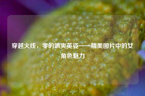 穿越火线,零的飒爽英姿——精美图片中的女角色魅力