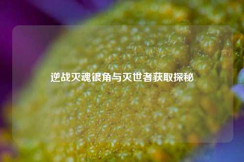 逆战灭魂银角与灭世者获取探秘