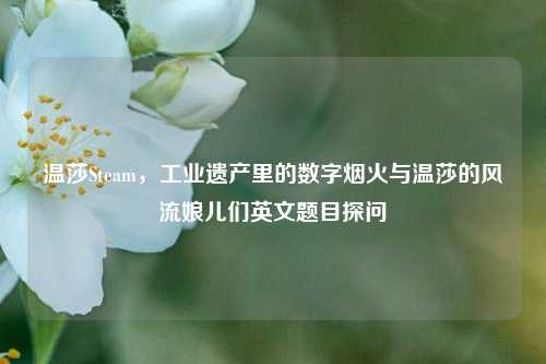 温莎Steam,工业遗产里的数字烟火与温莎的风流娘儿们英文题目探问